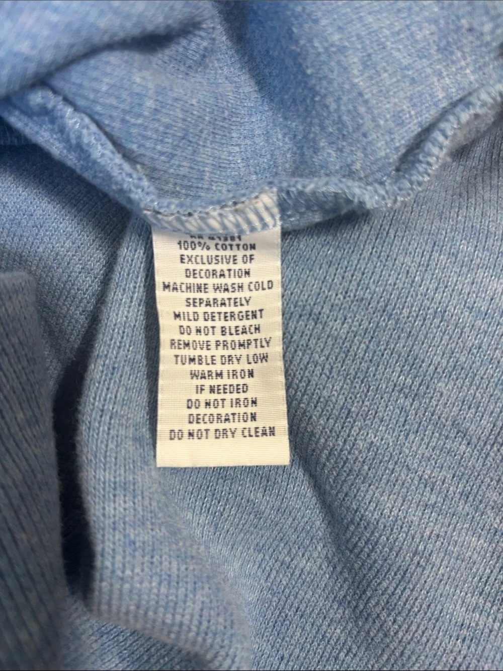 Polo by Ralph Lauren Heather Blue Quarter-Zip Pullover with Yellow Pony